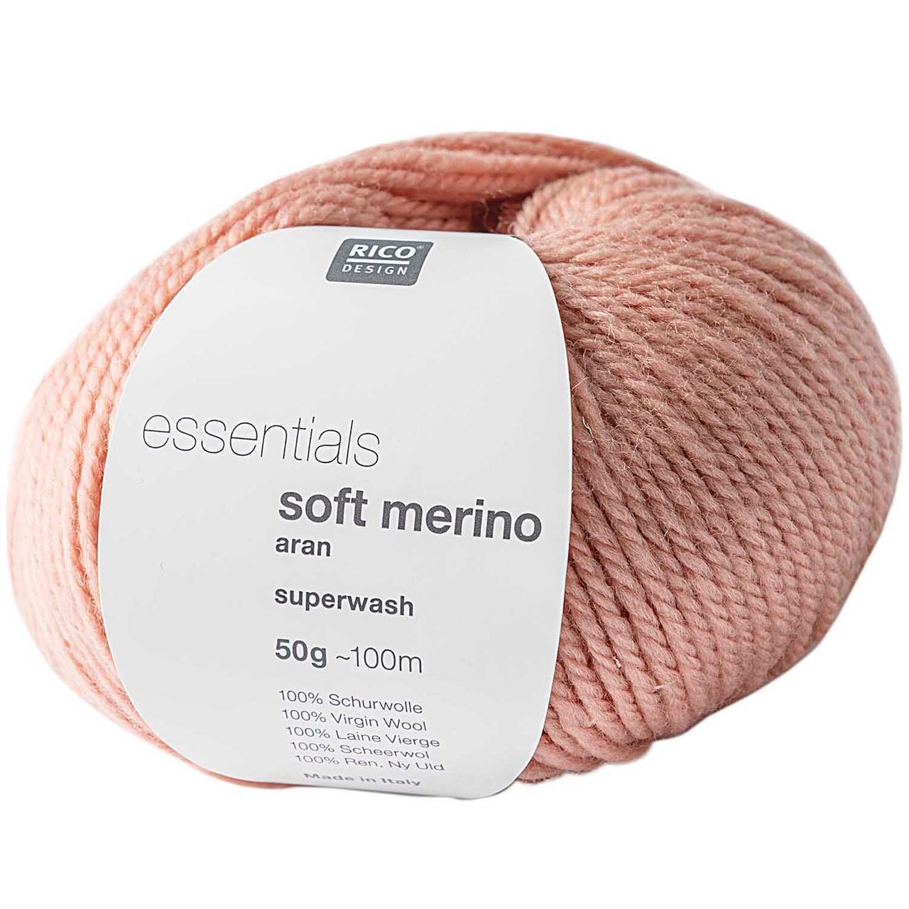 Essentials Soft Merino Aran by Universal Yarn - 100% Wool Yarn - 42 Colors